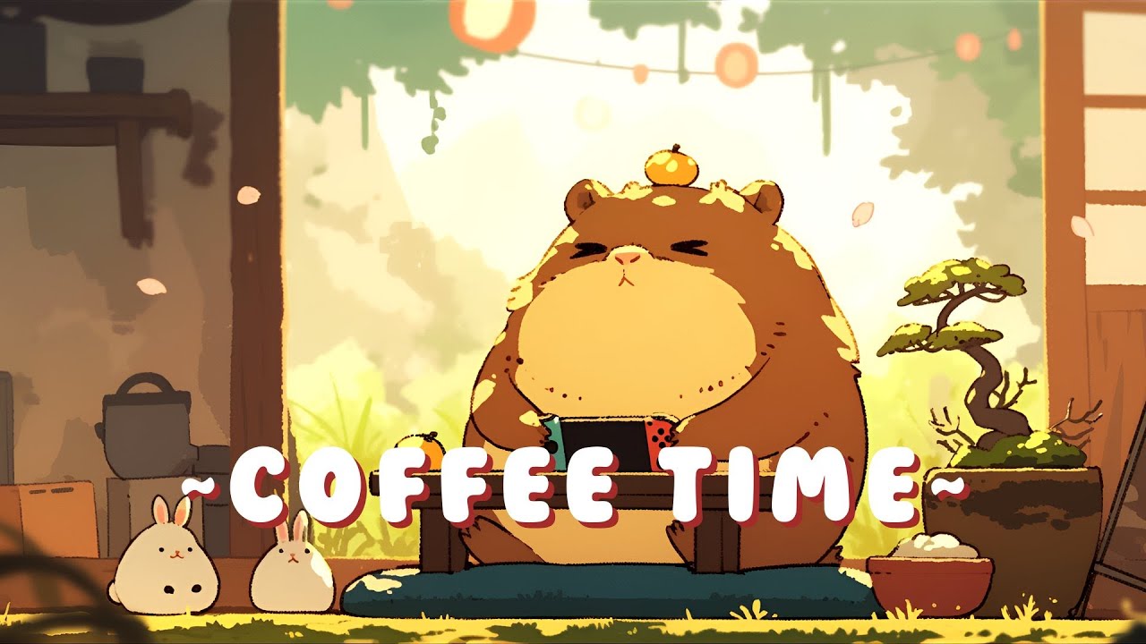 [Full Hour] Capybara Music Lab - Cozy Lofi Hip Hop Mix ~ Peaceful Flow ~ 🌸 ☕ | Focus Helper