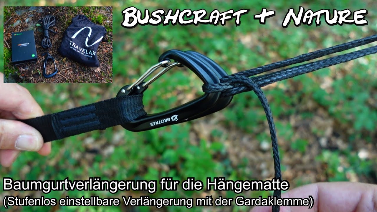 Baumgurtverlängerung für die Hängematte | Tree strap extension for the hammock