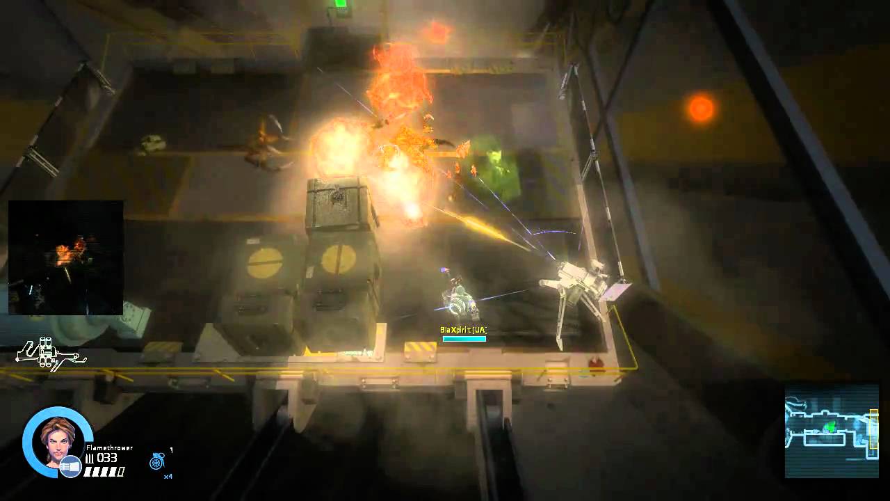 Alien Swarm Solo: Cargo Elevator - Perfect Speedrun (Wildcat)