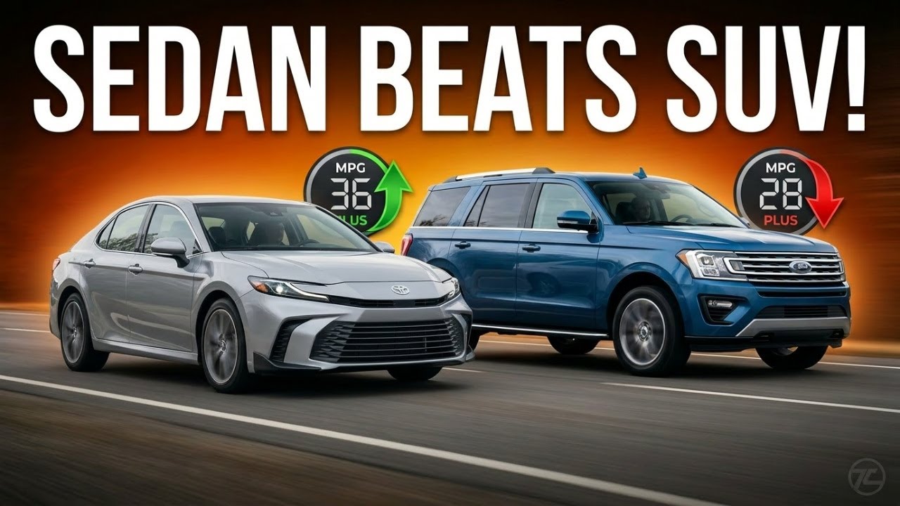 top 5 Family Sedans Beat SUVs on Fuel Economy | Here's Why