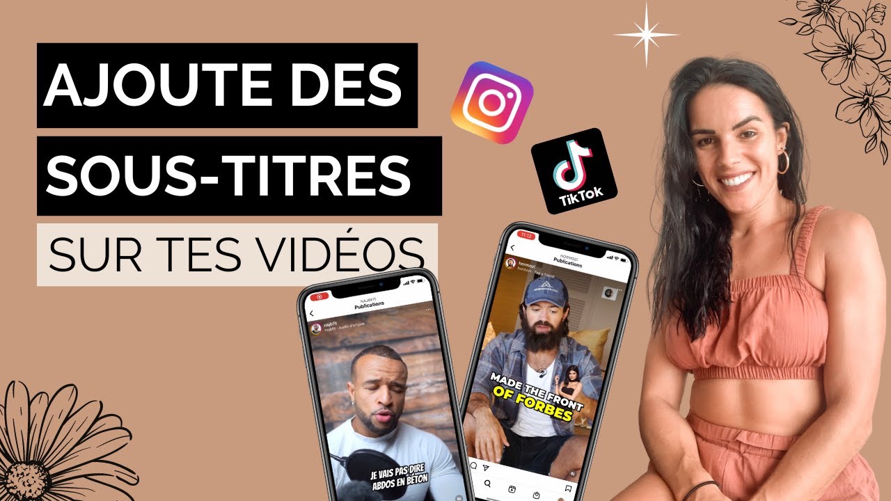 Ajouter des sous-titres sous tes vidéos Instagram ou Tik Tok (simplement et en moins de 5 min)
