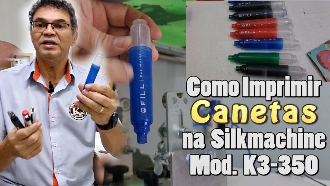 [CANETA] Impressão serigráfica em Canetas - dicas da SilkMachine