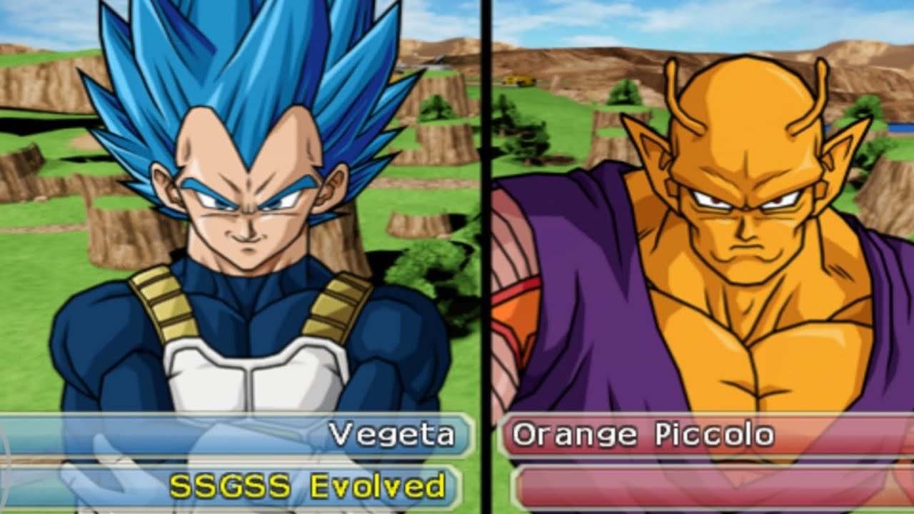 Vegeta blue evolution vs piccolo orange 