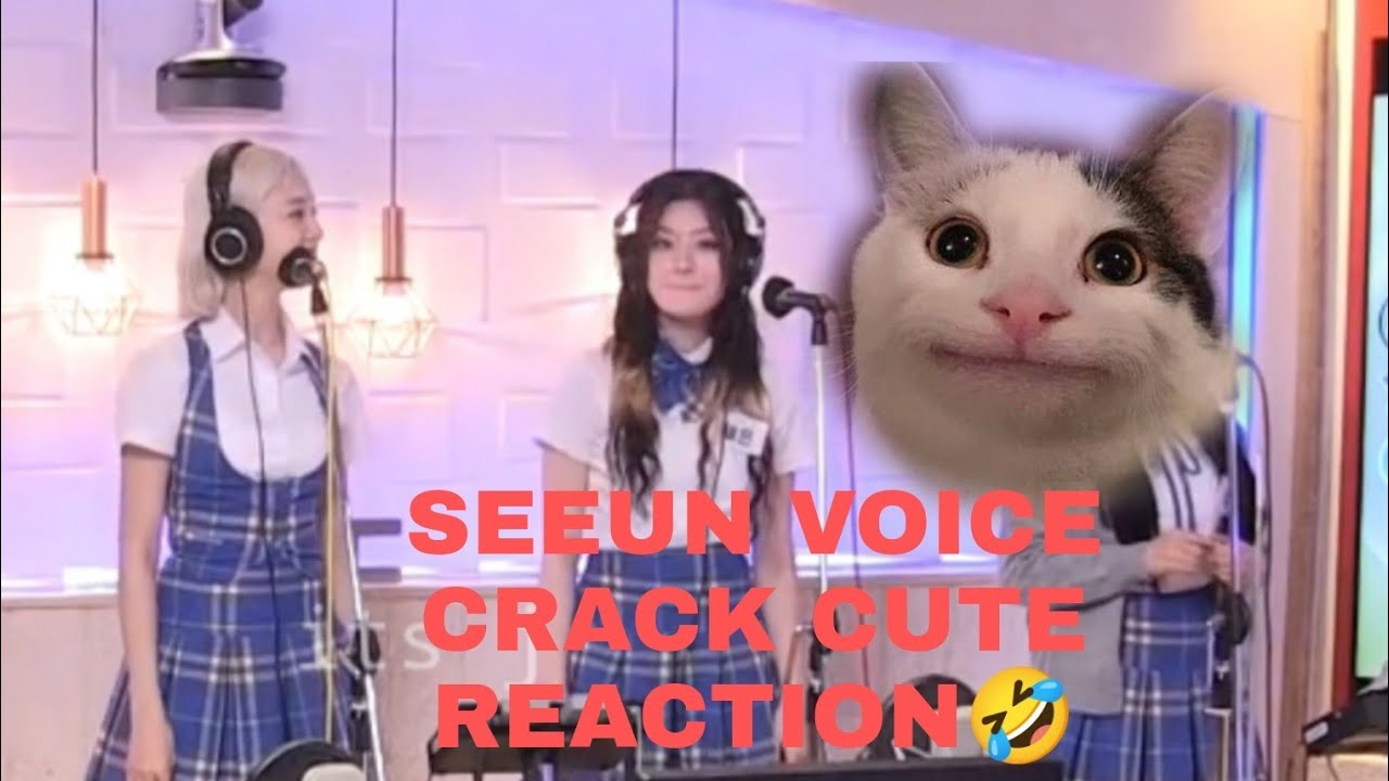 [STAYC] SEEUN and J voice crack and their reaction! (SEEUN IS SO DONE🤣)