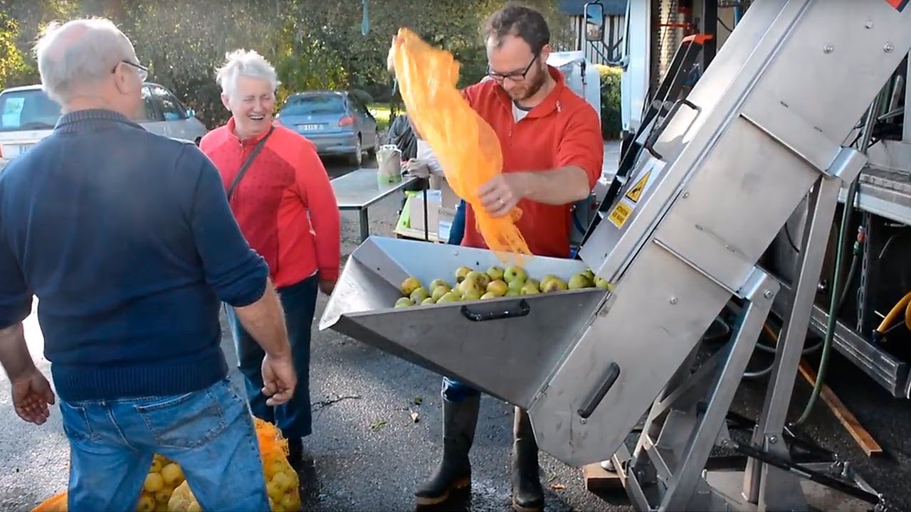 Pépinières Lecomte - Mouvipress - Pressoir itinérant