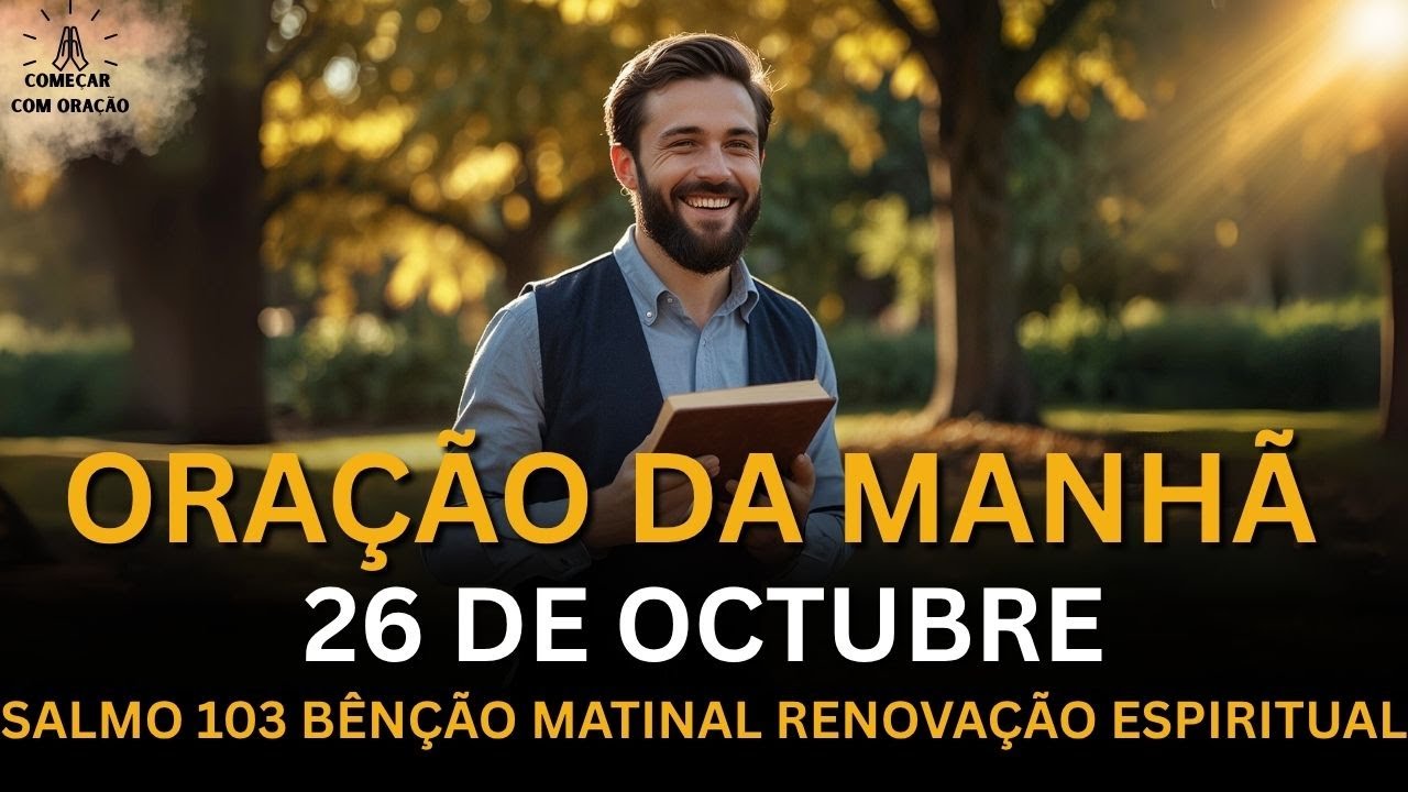 Oração da Manhã — Salmo 103: Desperte com Gratidão e Receba a Bênção Divina para o Seu Dia