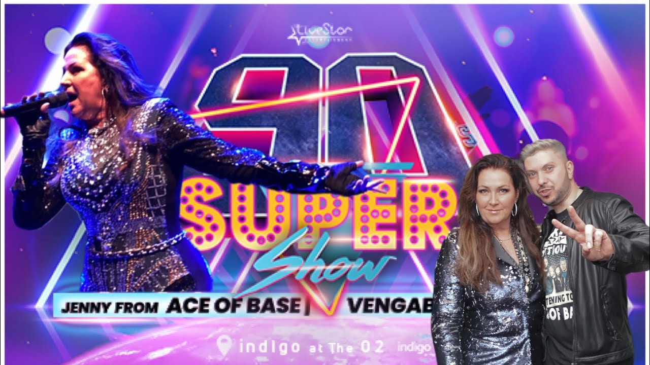 Jenny Berggren from Ace Of Base  Full Performance at 90s Super Show London Indigo O2 Arena 29.04.23