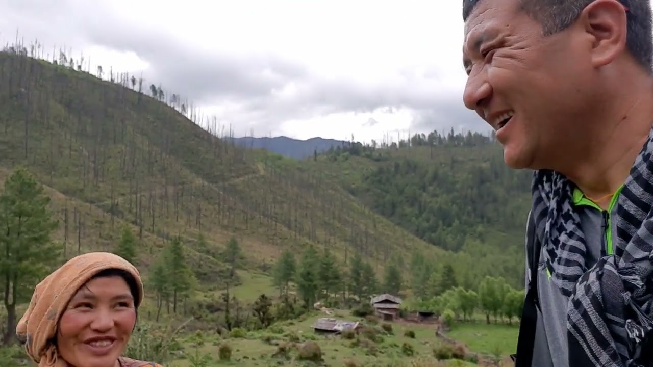 Panorama hiking trail,Haa Bhutan