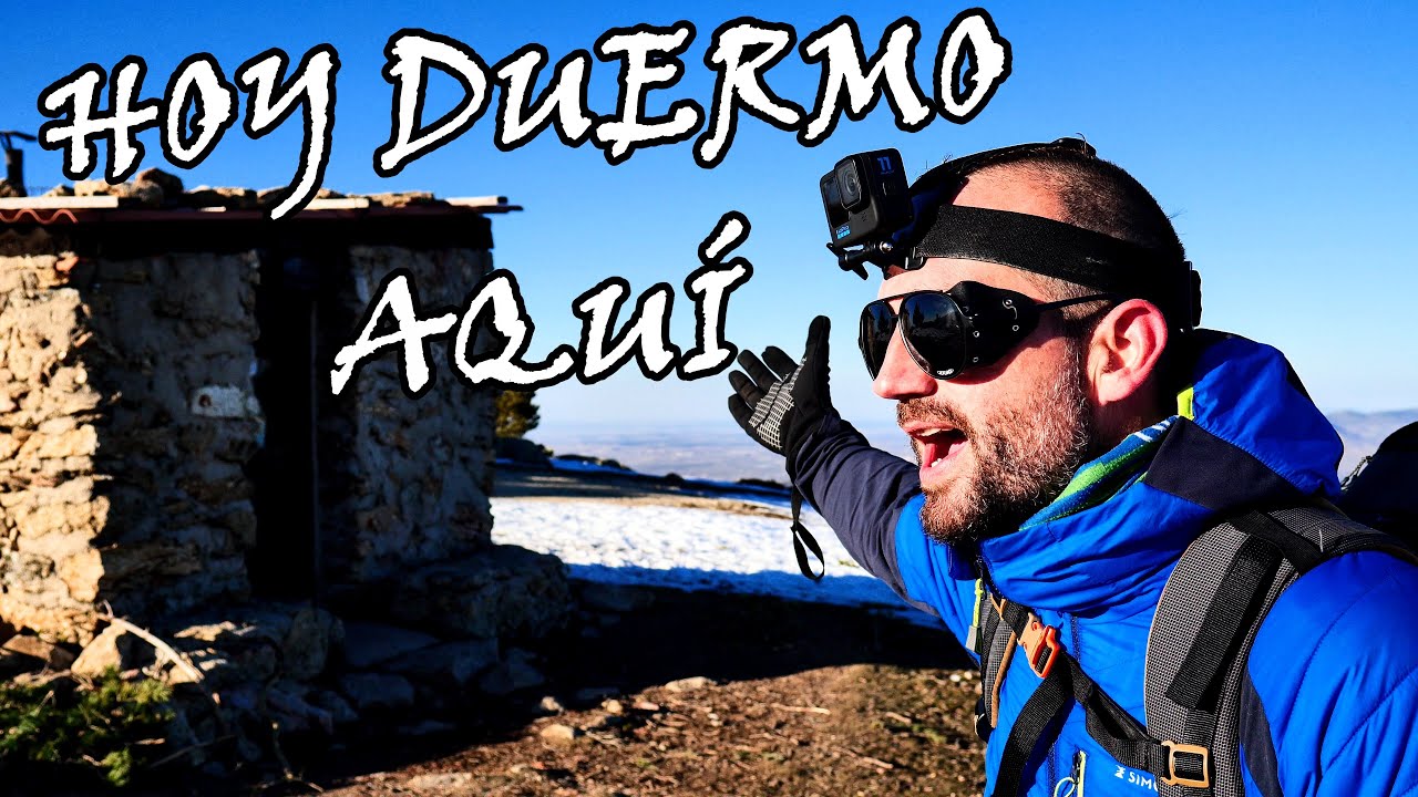 💤PERNOCTAR a 5ºc en un REFUGIO de montaña: la experiencia completa.