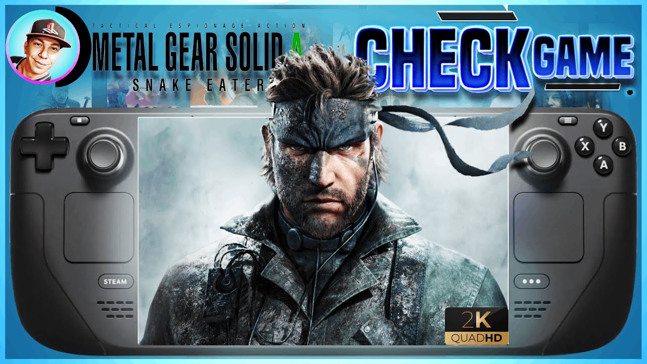 STEAM DECK 🔵MGS Delta: Snake Eater🔵➤ CHECK GAME ➤ПРОВЕРКА ИГРЫ ➤[2K 1440p]➤ #stream #steamdeck