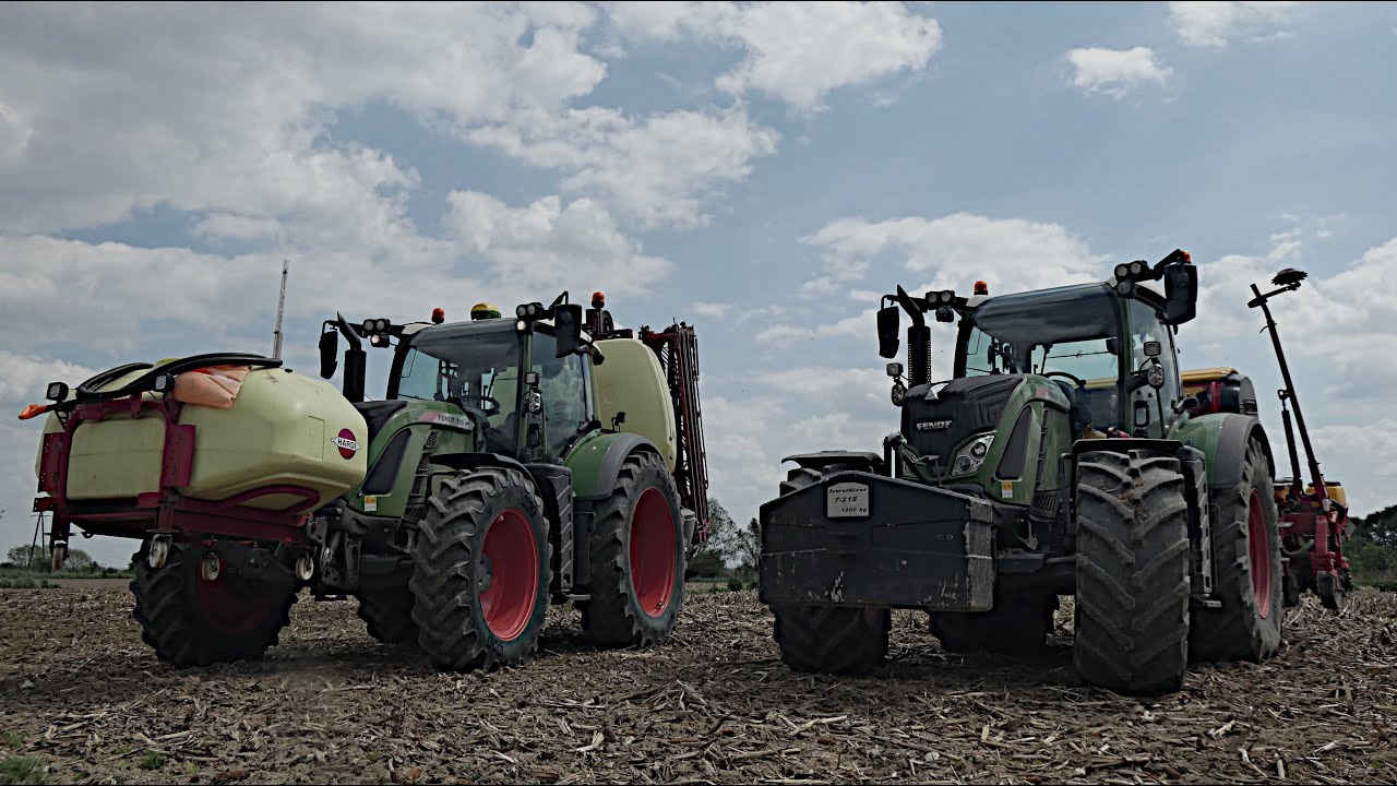 | 🇵🇱 Siewy kukurydzy 2022 w GR Rojek | Nowy Nabytek | Väderstad Tempo T6 | 2x Fendt & John Deere