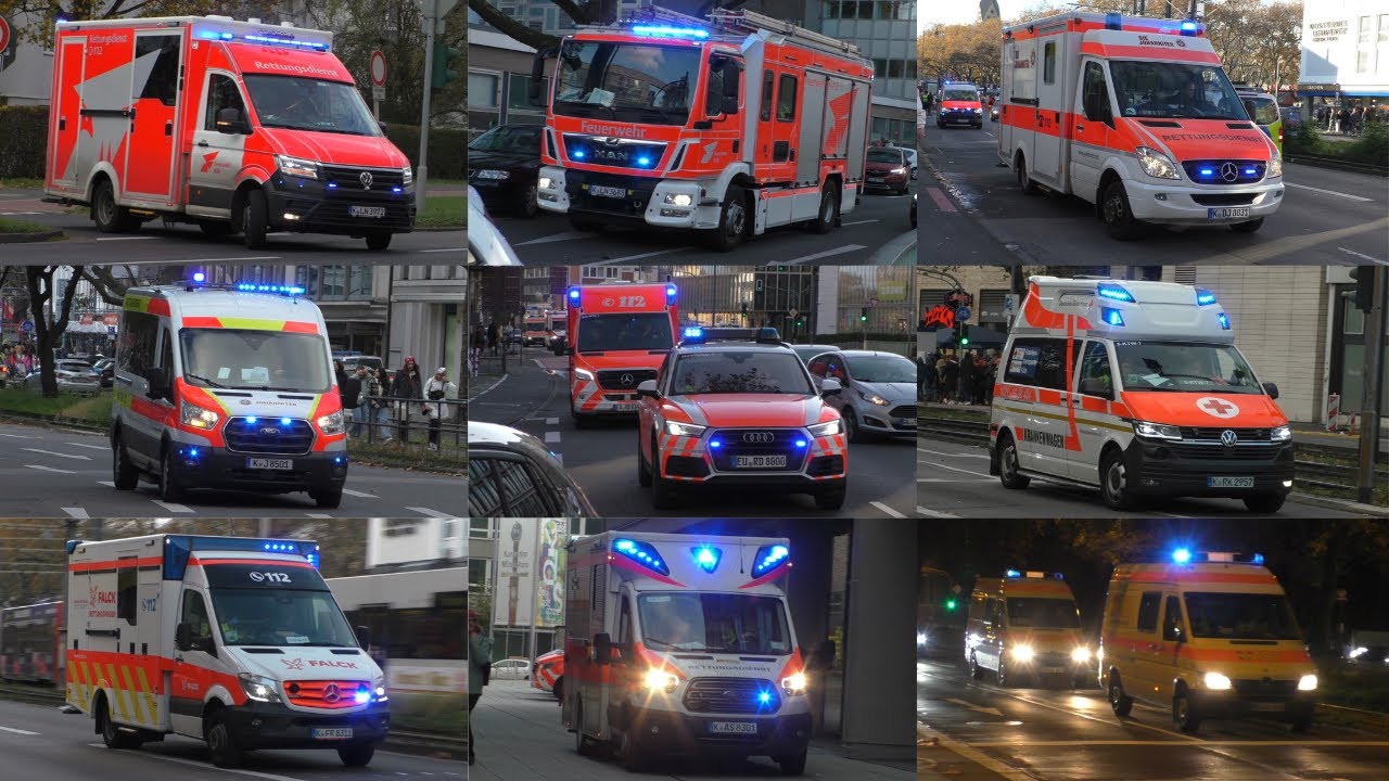 🇩🇪 Elfter im Elften Karneval Köln | Großeinsatz von Hilfsorganisationen in der Innenstadt