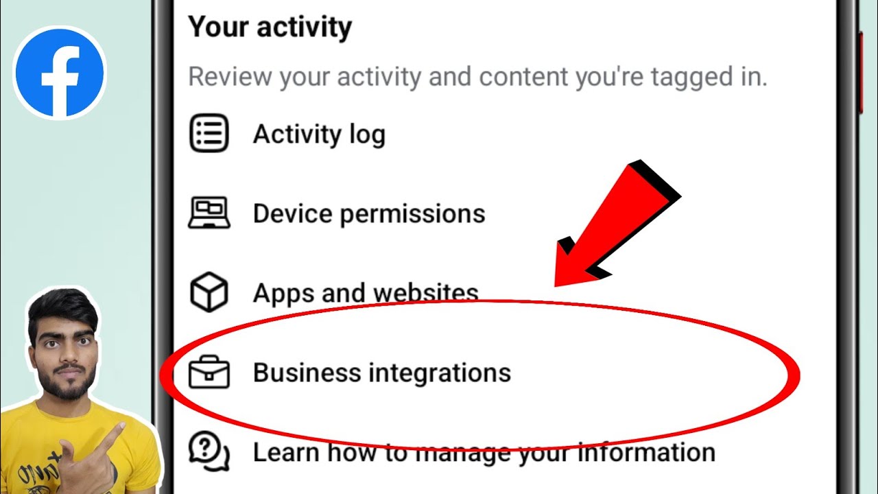 How to use Business integration settings on facebook | Facebook Business integration setting