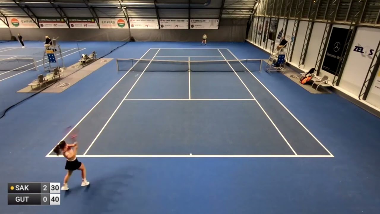 Mara Guth - Sapfo Sakellaridi [4] (W60 Trnava 2023 QR1)