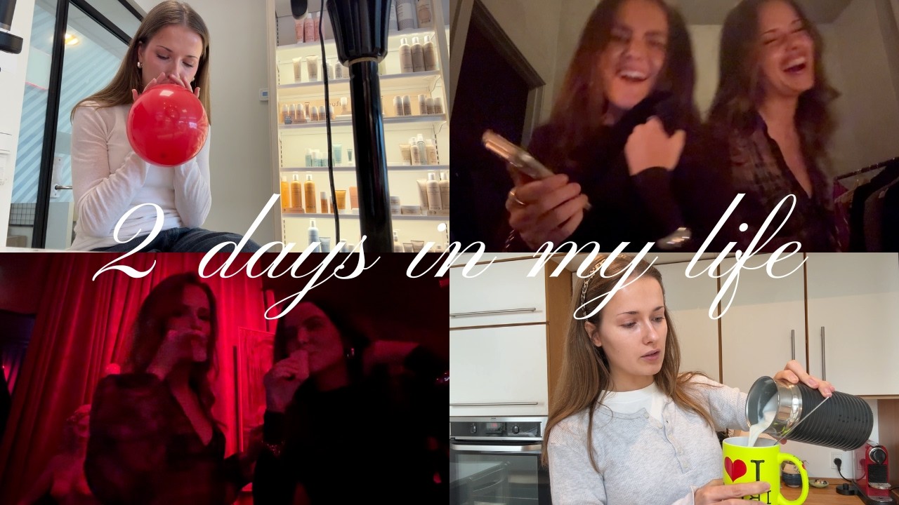 Copenhagen vlog | my job at Matas, yapping and a girls night out
