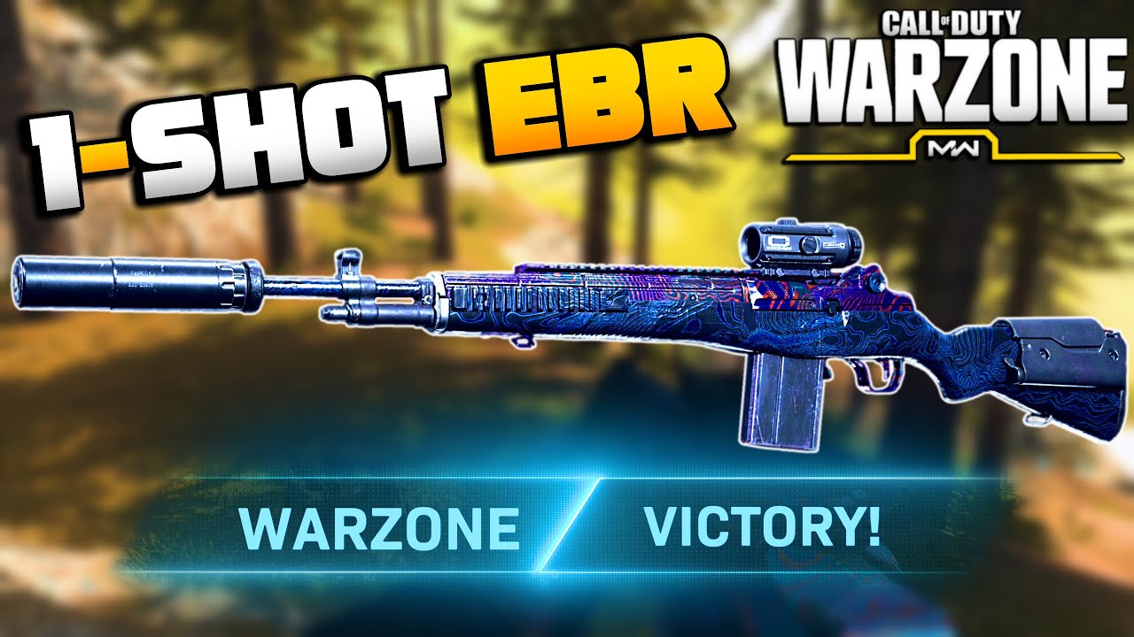 1- Shot EBR Pay to Win Loadout in Warzone | Modern Warfare Best Class Setups | JGOD