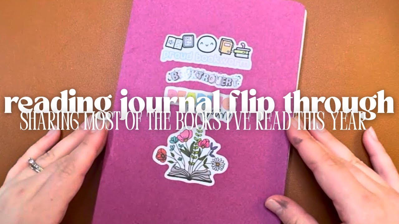 reading journal flip through | all the books I've read in 2025