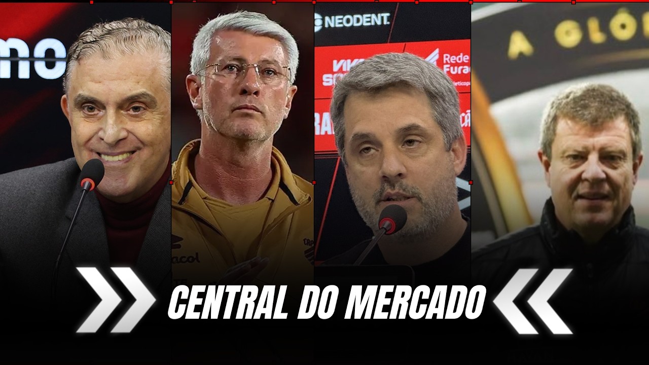 CENTRAL DO MERCADO! PRESSA, PRESS&Atilde;O E LISTA DE REFOR&Ccedil;OS NO ATHLETICO!