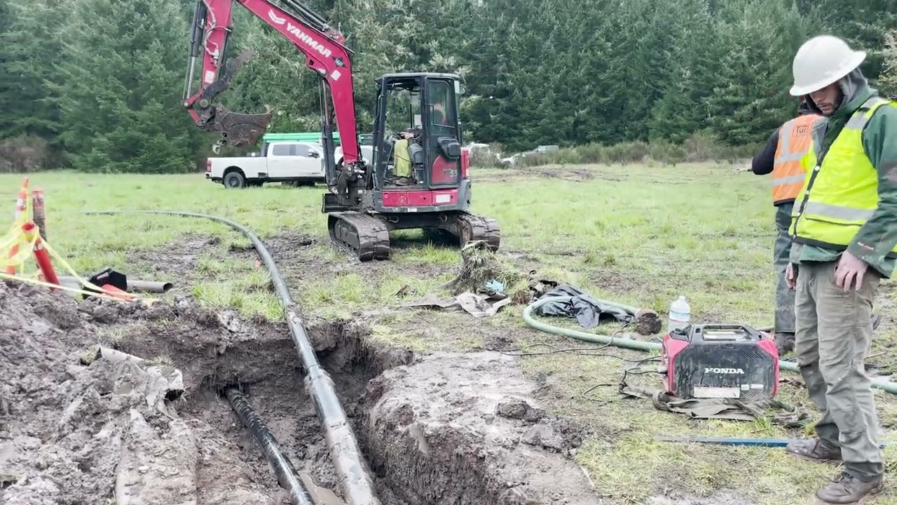 Yanmar VIO55-6A Trenchless Solutions Oregon State Park
