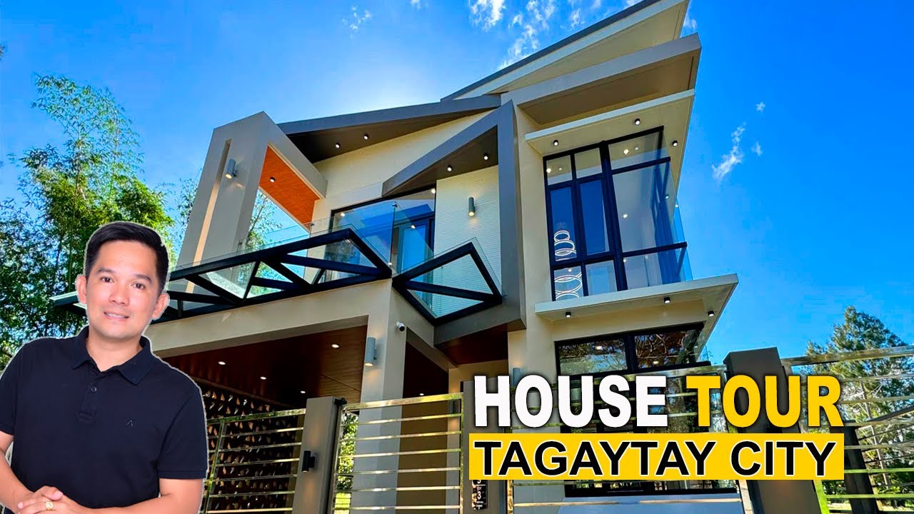 New Modern House With Pool for Sale | Tagaytay City House and lot For Sale | House Tour D16