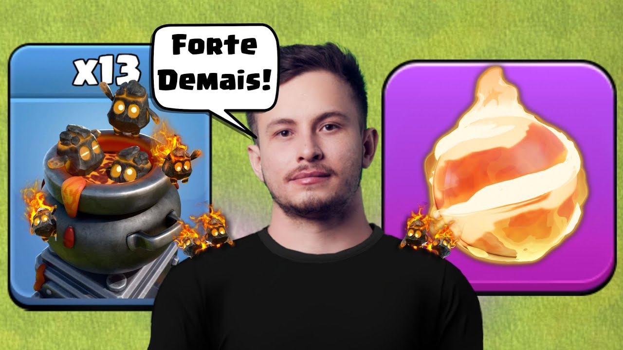 ESSA É A FORNALHA 2.0 NO CLASH OF CLANS