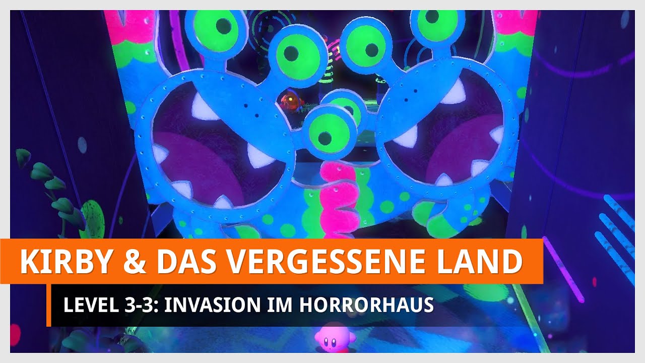 Kirby und das vergessene Land: Invasion im Horrorhaus (Alle Missionen & Waddle-Dee-Fundorte)