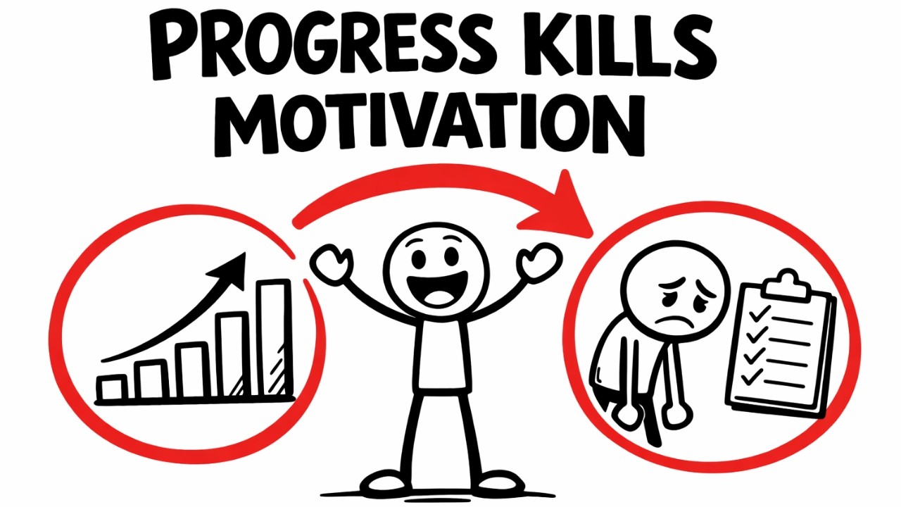 Why Progress Kills Motivation (SHOCKING)