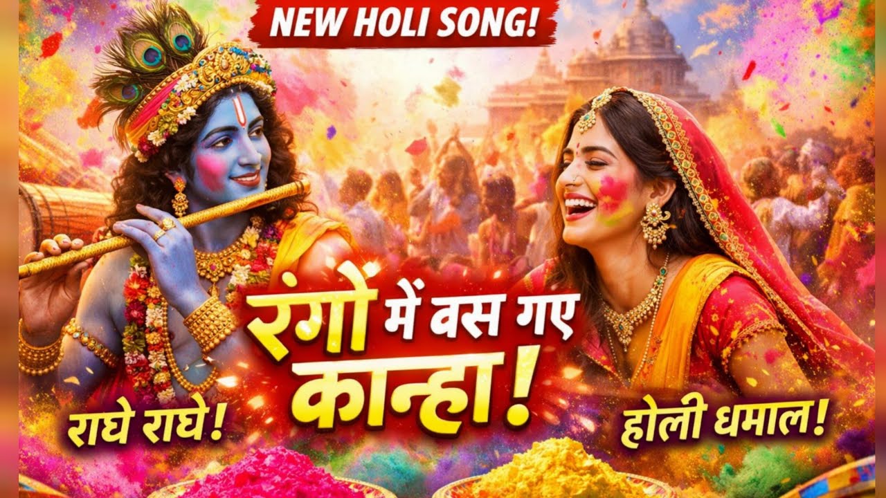 New Holi Bhajan 2026 | Radha Krishna Holi Song | Official Amit