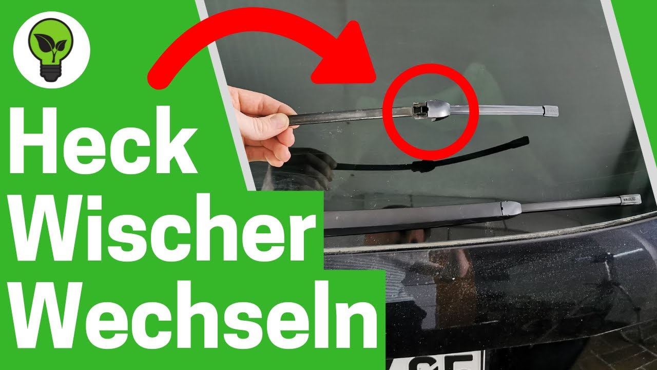 Heckscheibenwischer Wechseln ✅ TOP ANLEITUNG: Wie Bosch Aerotwin Wischerbl&auml;tter hinten Austauschen?