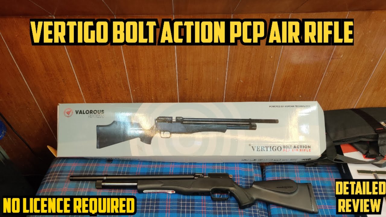 VERTIGO BOLT ACTION PCP AIR RIFLE || POWERED BY KOREAN TECHNOLOGY || Detailed Review