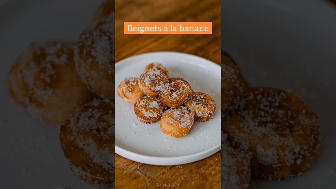Recette beignets à la banane facile ! 