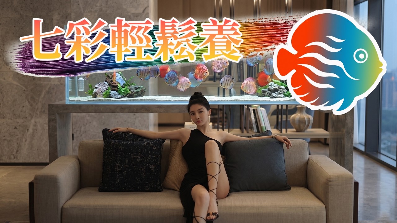 [寵物]七彩神仙 XI #寵物 #水族 #淡水魚之王 怎麼樣輕鬆的養七彩 其實很簡單你看到那個水族館裡面 他是怎麼養簡單