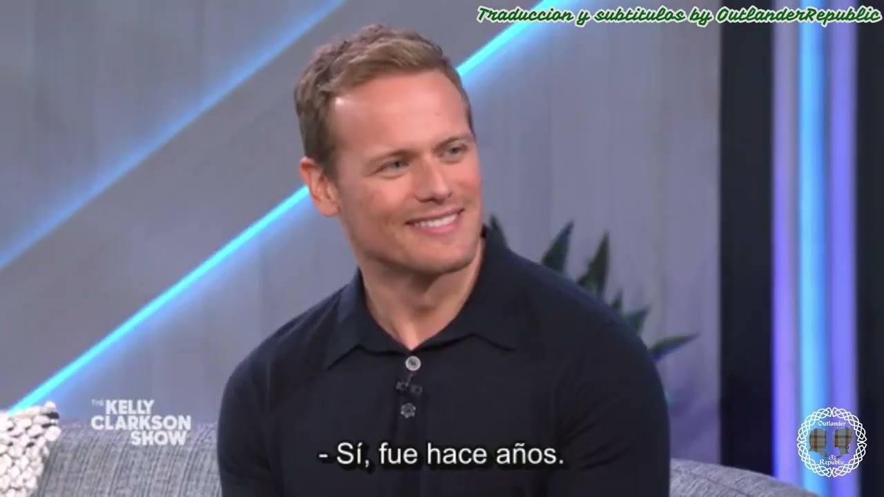 Sam Heughan Con Kelly Clarkson