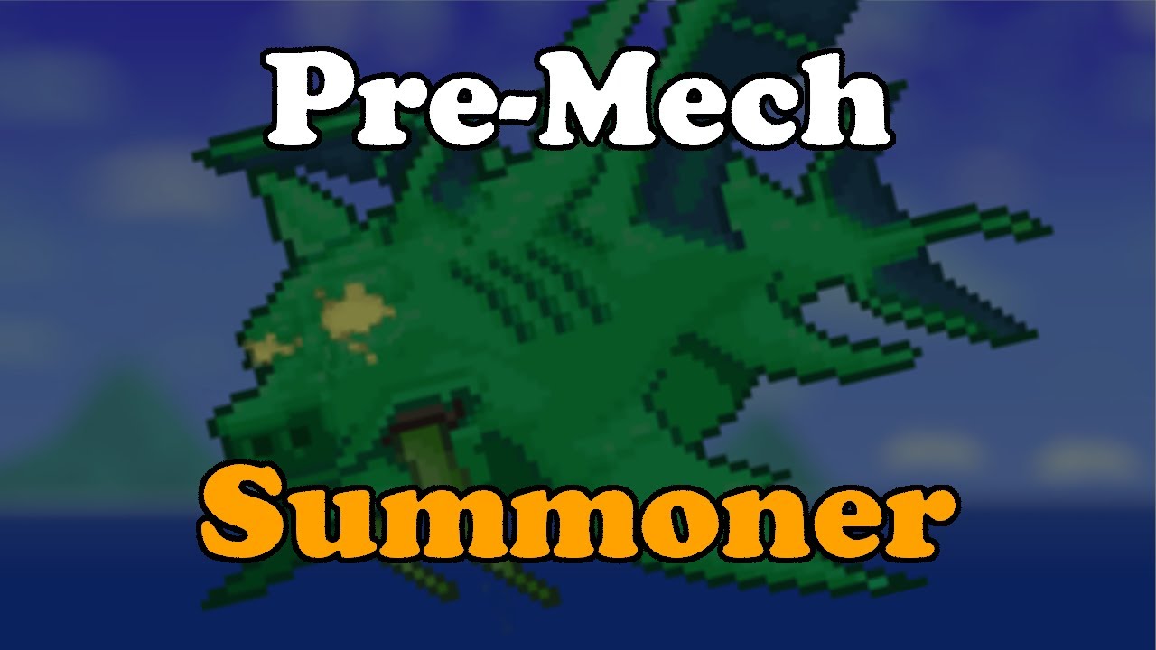 Duke Fishron Pre-Mech Summoner Only! Master Mode Terraria 1.4! No Cheese!
