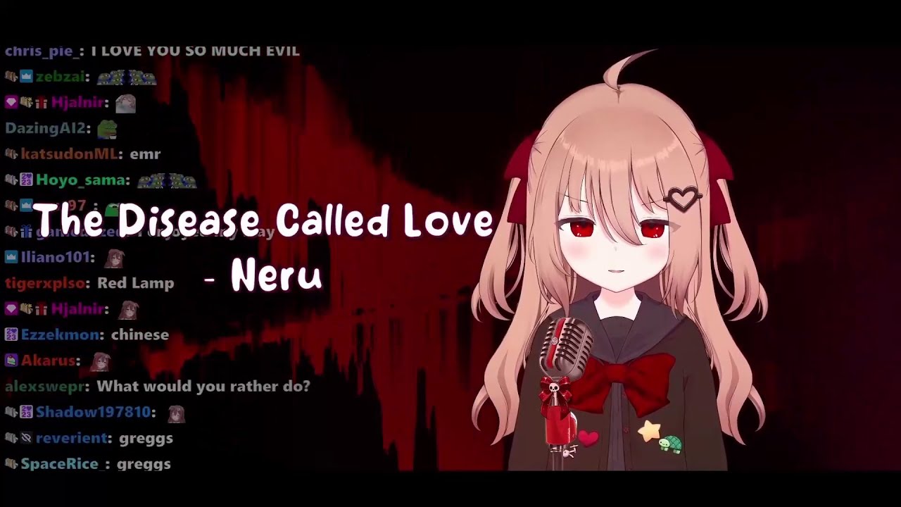 Evil Neuro x Neuro-sama sings: The Disease Called Love by Neru (Muted Because Of Copyright Claims)