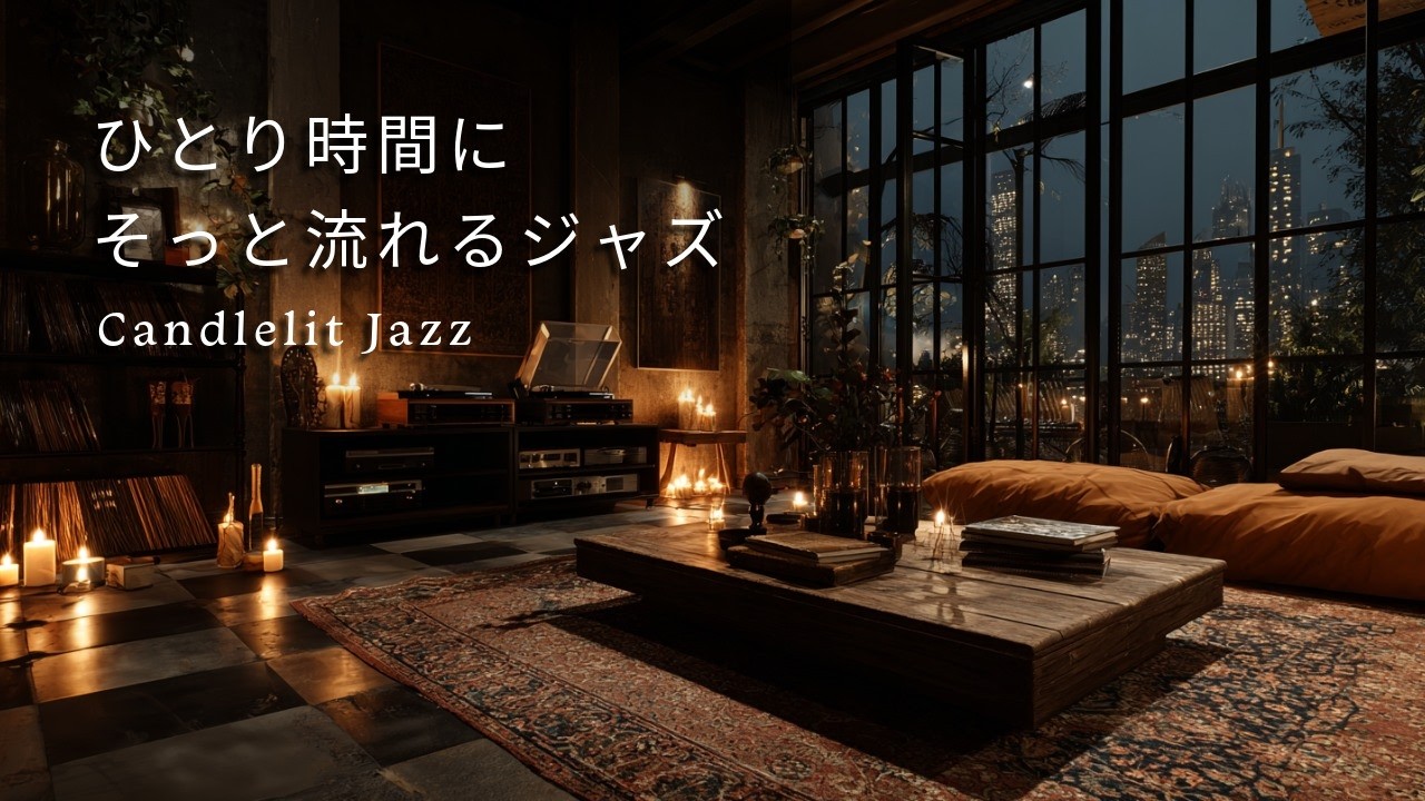 Soft Jazz for Your Solo Time | ひとり時間にそっと流れるジャズ🌙