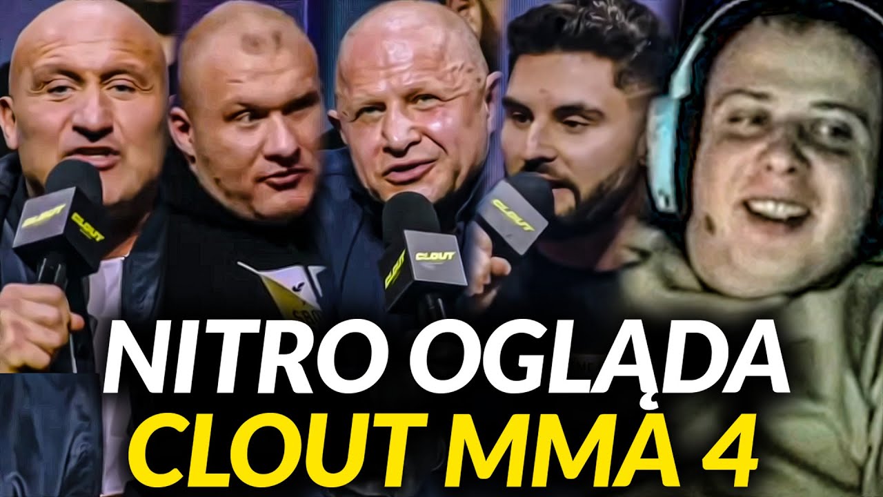 NITRO OGLĄDA KONFERENCJĘ CLOUT MMA 4 - NAJLEPSZE MOMENTY 3 PANEL