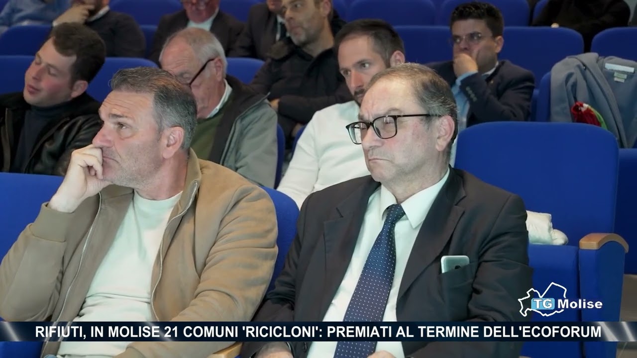 Rifiuti, in Molise 21 comuni 'ricicloni': premiati al termine dell'Ecoforum