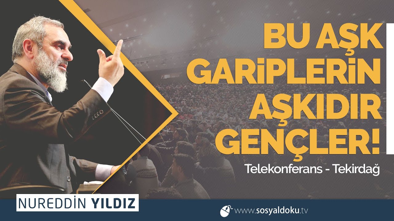BU AŞK GARİPLERİN AŞKIDIR GENÇLER! | Telekonferans - Tekirdağ