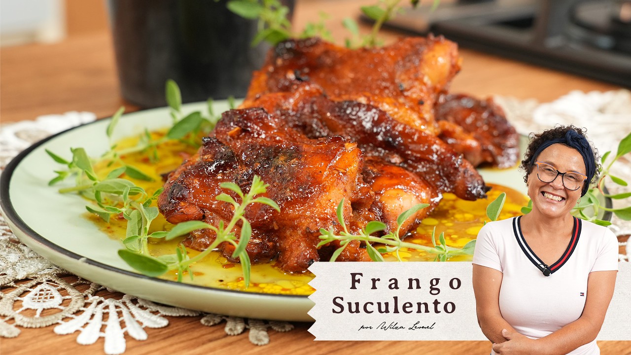 COXA E SOBRECOXA DE FRANGO SUCULENTA! Wilza Leonel