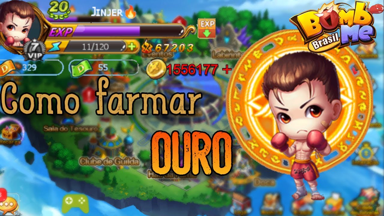 Bomb me BR - GUIA DE COMO FARMAR OURO!! Fique Milionário 💲💲