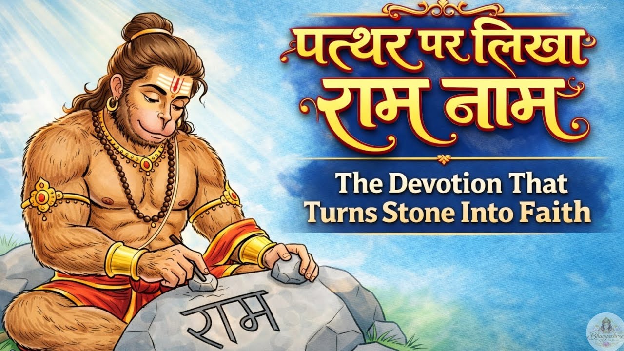 पत्थर पर लिखा राम नाम | The Devotion That Turns Stone Into Faith | Bhajan