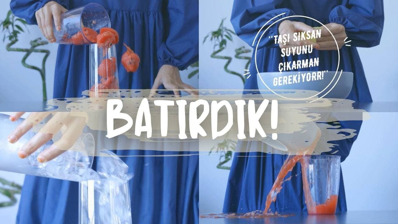 BU TARİFLERİ SAKIN DENEME! / Sesli Video