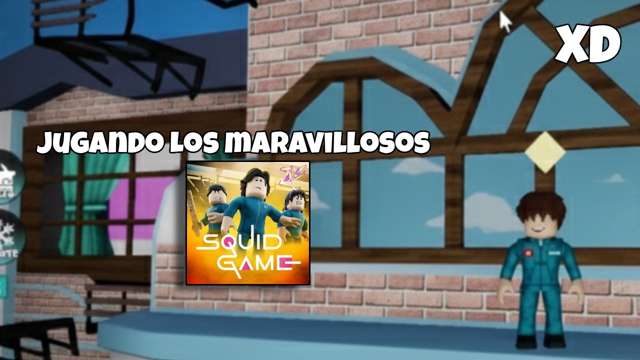 Jugando a los SQUID GAME en roblox!!