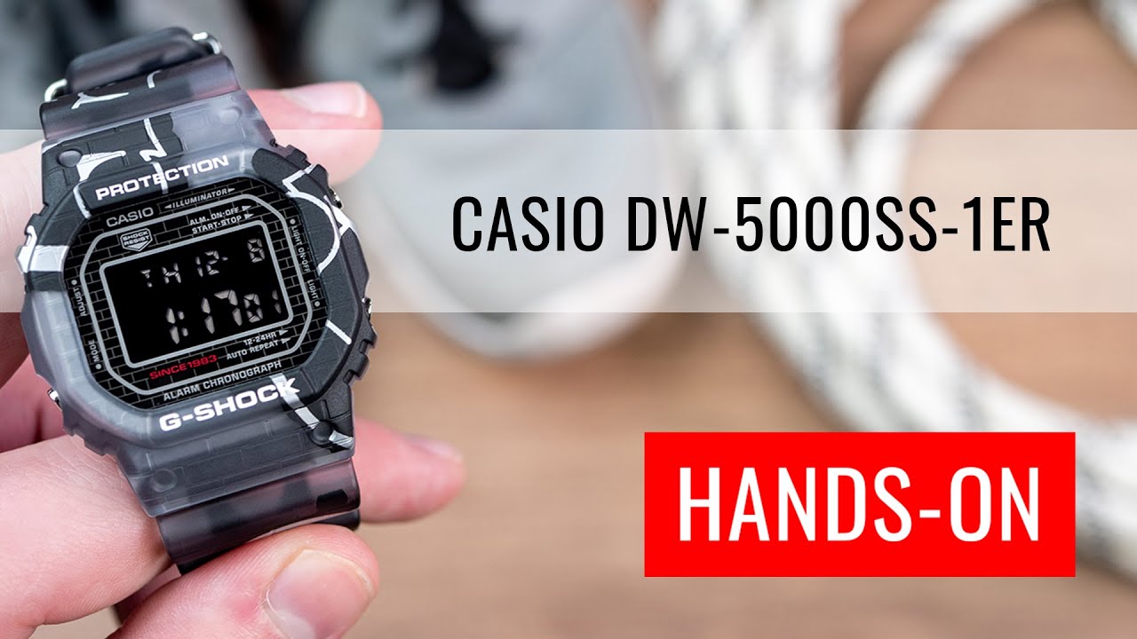 HANDS-ON: Casio G-Shock Original DW-5000SS-1ER "Street Spirit"