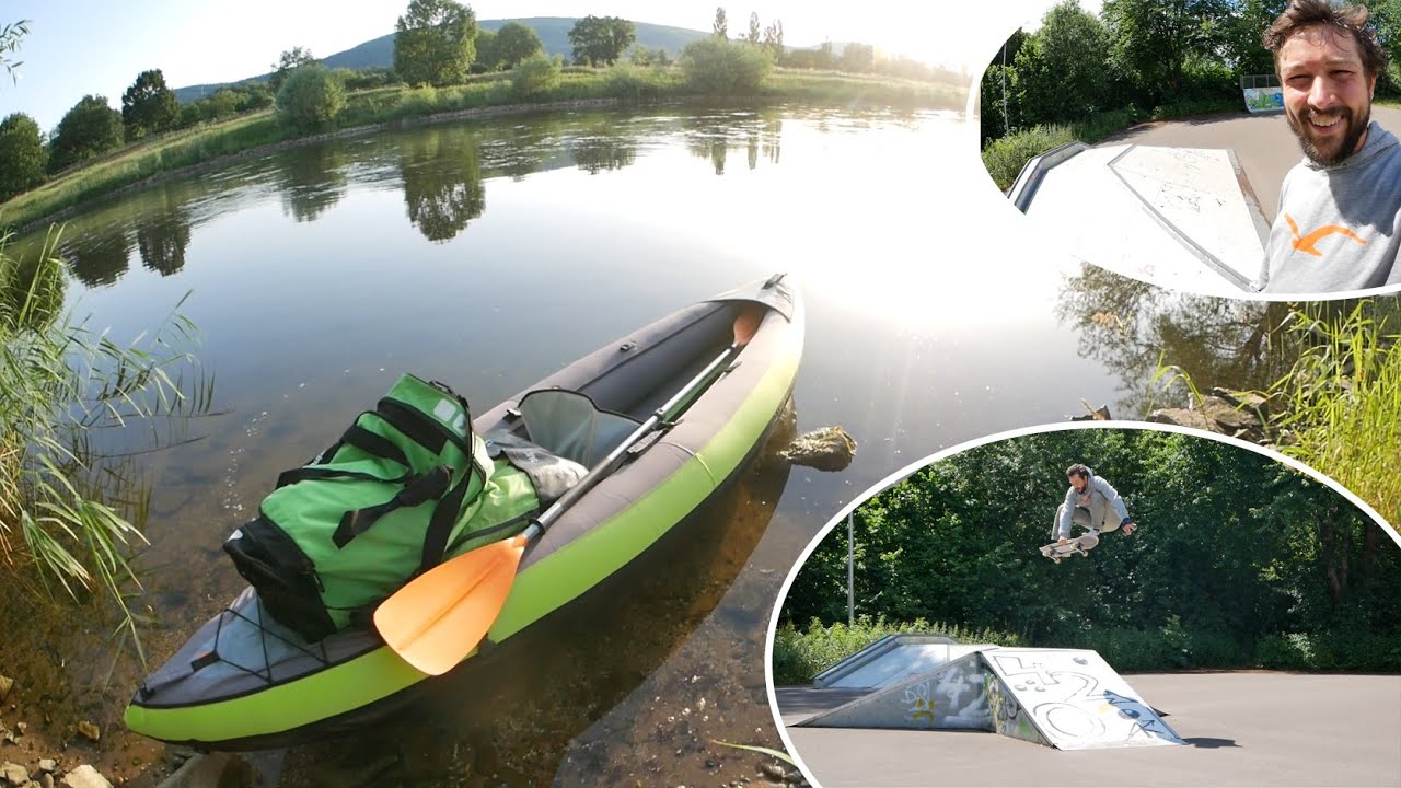 Kajak Skatepark Tour auf der Weser (Rinteln, Vlotho, Bad Oeynhausen, Porta Westfalica, Minden)