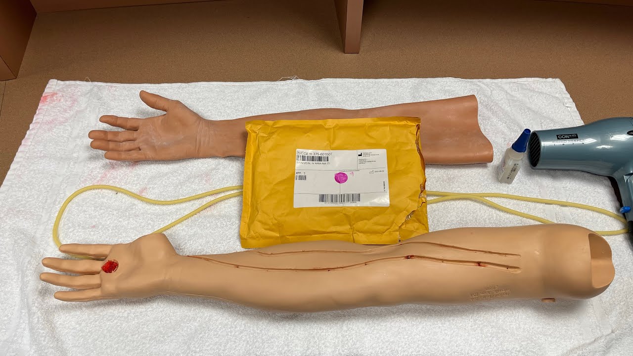 Laerdal IV arm skin replacement.