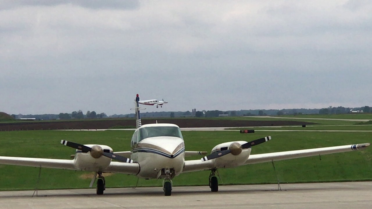 Aurora Municipal Airport Gear Up Landing