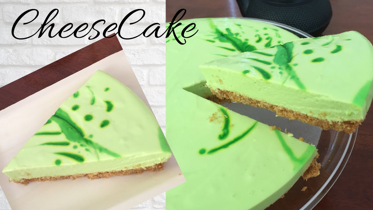 No Bake Cheesecake l Cheesecake l Pandan Flavour