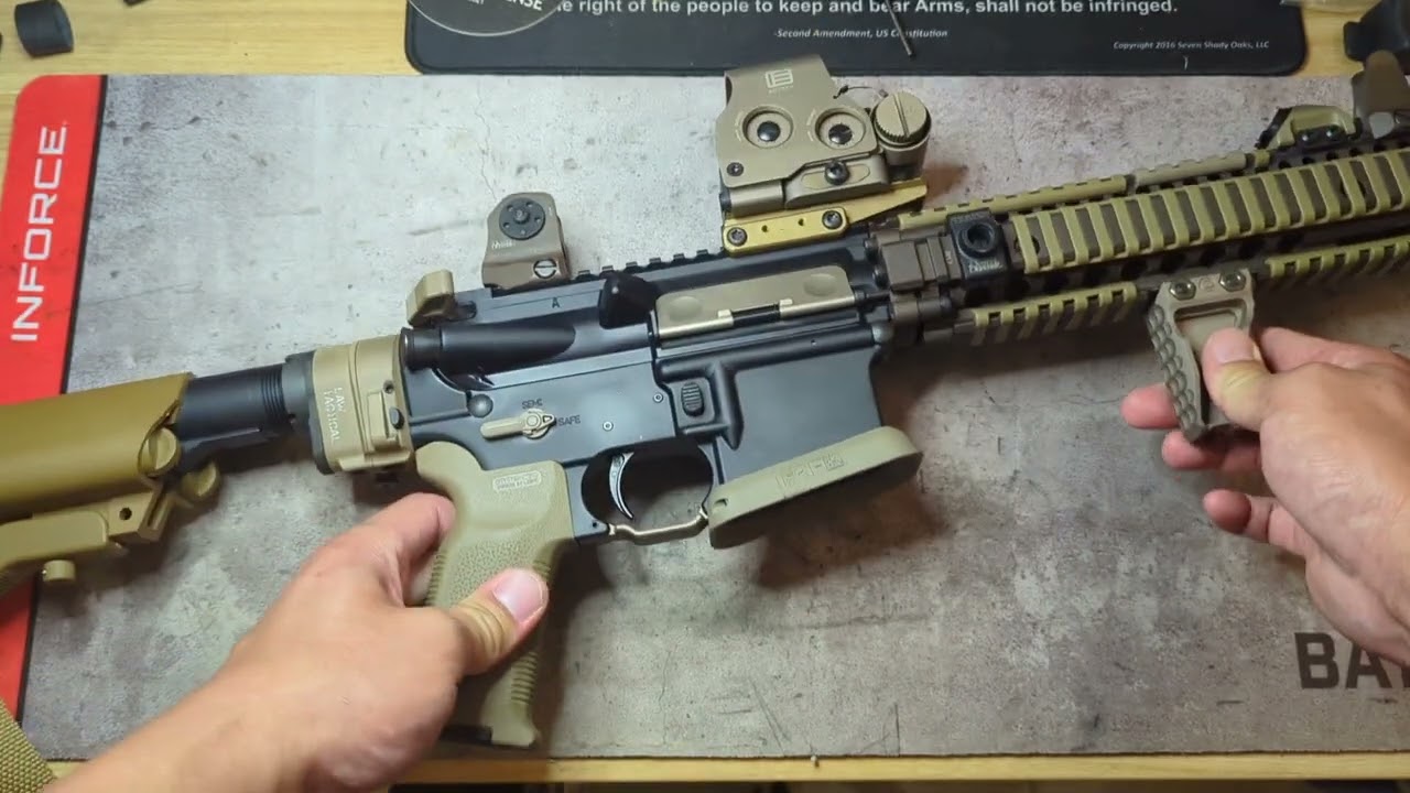 HRF Concepts RCM on Daniel Defense Mk18